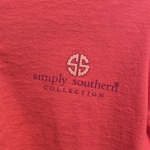 Simply Southern Lil Salty but Sweet Long Sleeve Shirt Size Small - Picture 2 of 3